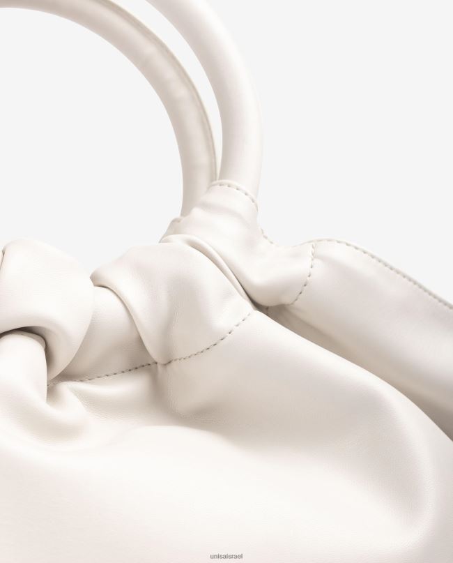 Unisa תיק ידית עגולה לבן נשים V2BP21180