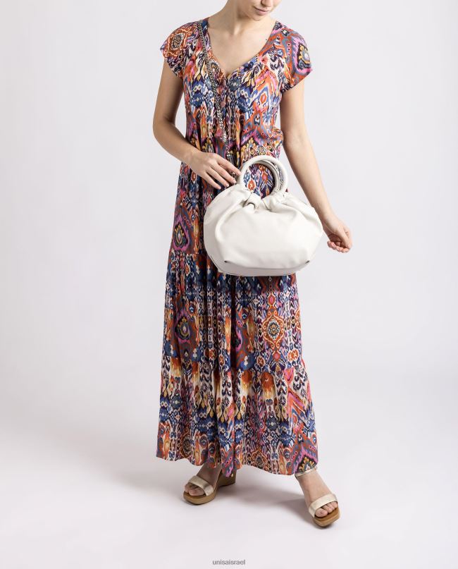 Unisa תיק ידית עגולה לבן נשים V2BP21180