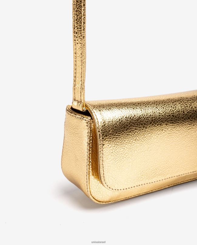 Unisa תיק צד מטאלי מבריק מְעוּדָן נשים V2BP21198