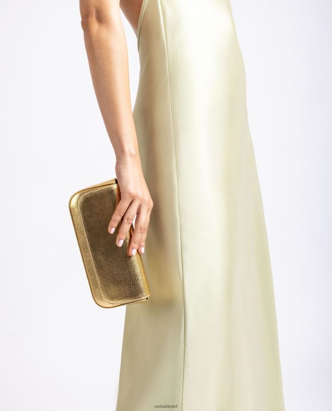 Unisa תיק צד מטאלי מבריק מְעוּדָן נשים V2BP21198