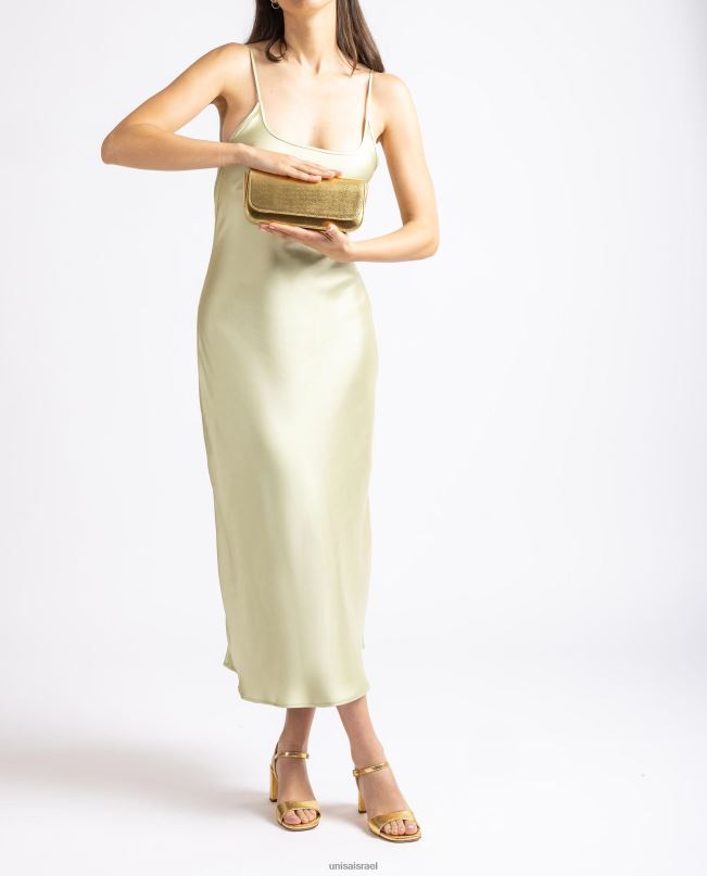 Unisa תיק צד מטאלי מבריק מְעוּדָן נשים V2BP21198