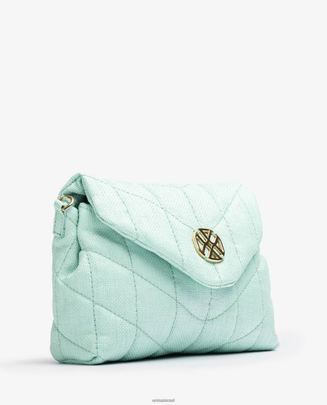 Unisa תיק יד קטן באפקט קווילט כְּחוֹל נשים V2BP21205