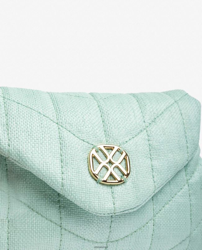 Unisa תיק יד קטן באפקט קווילט כְּחוֹל נשים V2BP21205