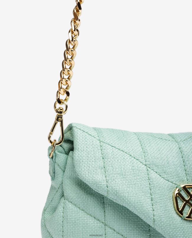 Unisa תיק יד קטן באפקט קווילט כְּחוֹל נשים V2BP21205