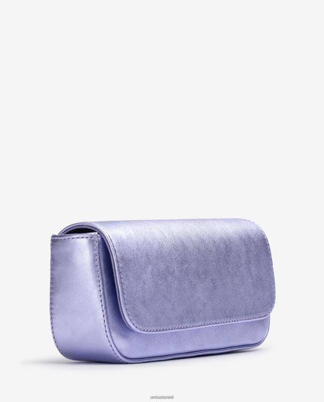 Unisa תיק צד עור באפקט מתכתי לילה נשים V2BP21208