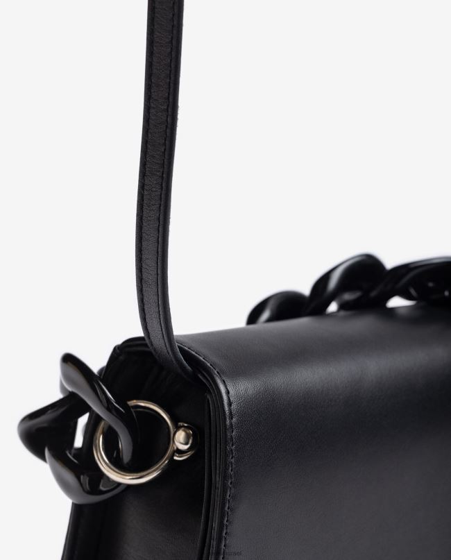 Unisa תיק יד עם שרשרת שָׁחוֹר נשים V2BP21219