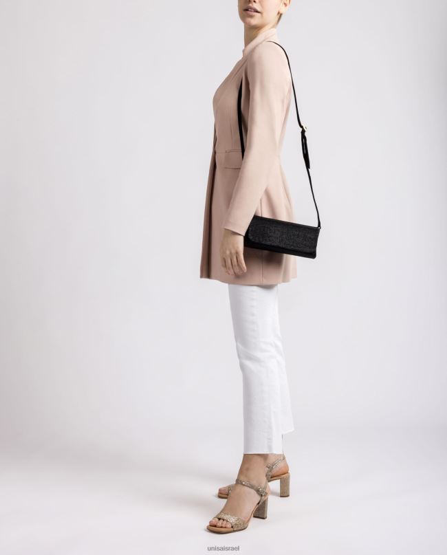 Unisa תיק יד קטן שָׁחוֹר נשים V2BP21224