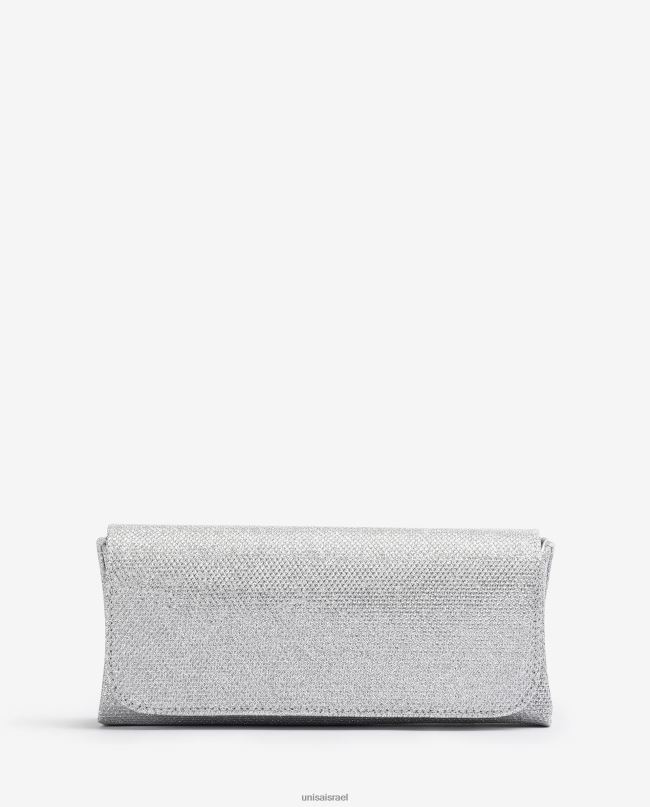 Unisa תיק יד קטן כסף נשים V2BP21225