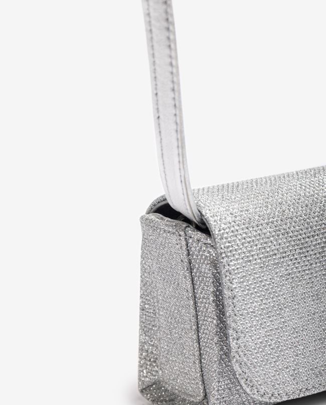 Unisa תיק יד קטן כסף נשים V2BP21225