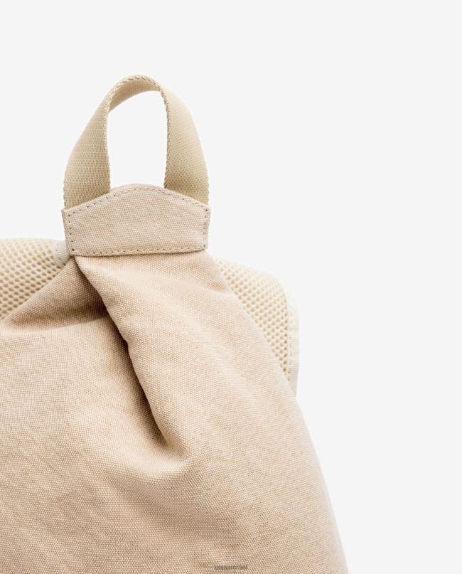 Unisa תיק גב מבד אקולינו חום נשים V2BP21227