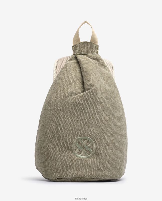 Unisa תיק גב מבד אקולינו ירוק נשים V2BP21228