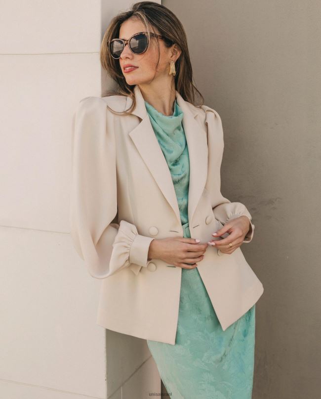 Unisa ז'קט מצויד בגזרה ישרה אופנה נשים V2BP21249