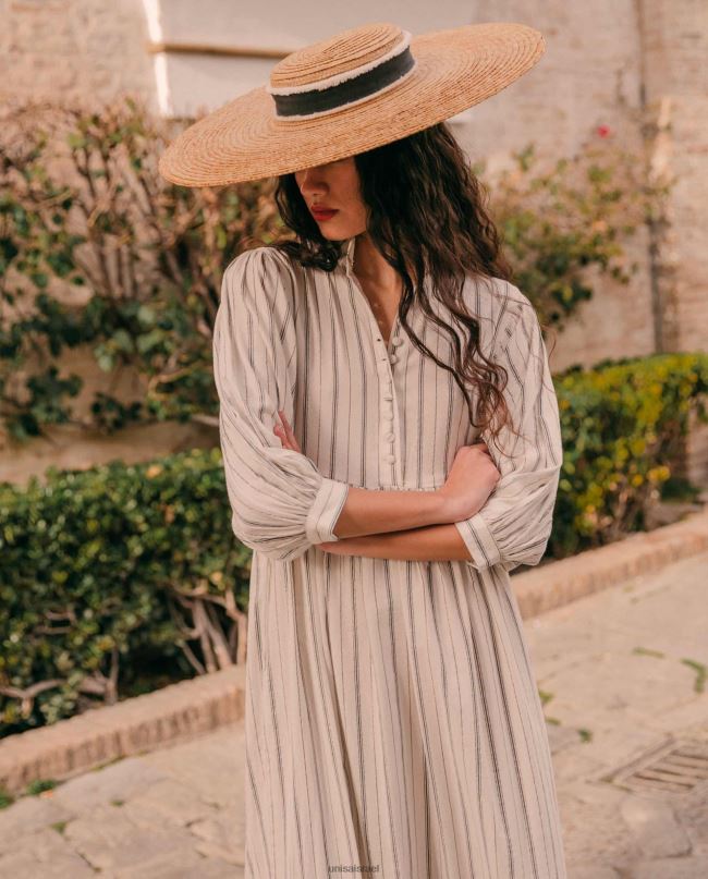 Unisa שמלה ארוכה בסגנון טוניקה מְעוּדָן נשים V2BP21252