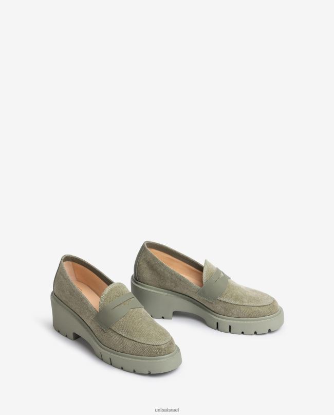 Unisa מכנסי אקולינו ירוק נשים V2BP21263