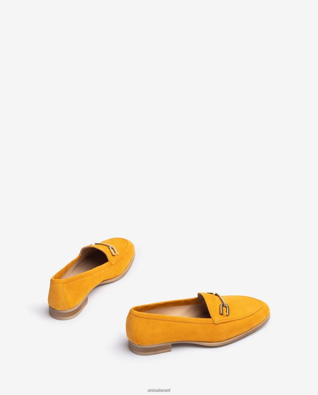 Unisa כוסית זמש צהוב נשים V2BP21276