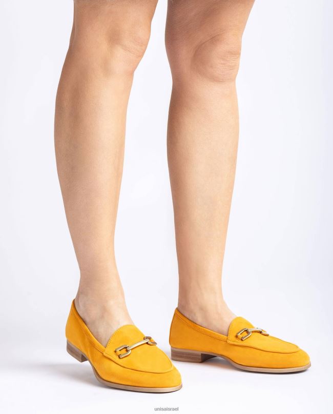 Unisa כוסית זמש צהוב נשים V2BP21276