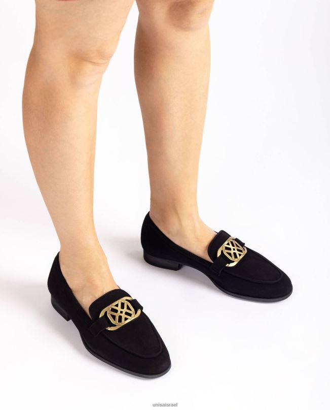 Unisa נעלי בית עם עיטור שָׁחוֹר נשים V2BP21281