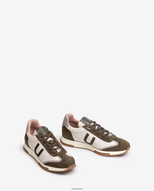 Unisa נעל ספורט סופר רכה מנוגדת לבן נשים V2BP21294