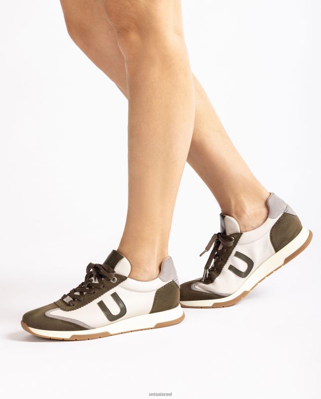 Unisa נעל ספורט סופר רכה מנוגדת לבן נשים V2BP21294