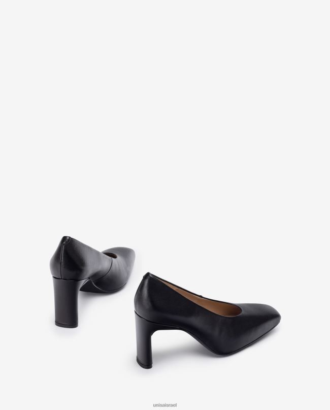 Unisa משאבה עם קו עליון סגור שָׁחוֹר נשים V2BP21307