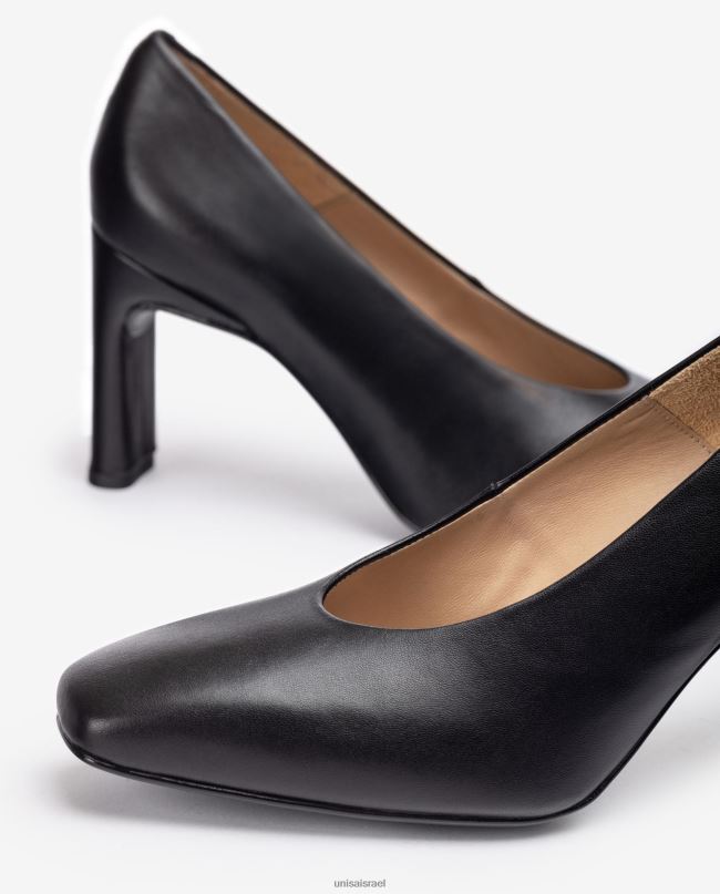 Unisa משאבה עם קו עליון סגור שָׁחוֹר נשים V2BP21307