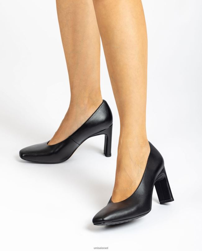 Unisa משאבה עם קו עליון סגור שָׁחוֹר נשים V2BP21307