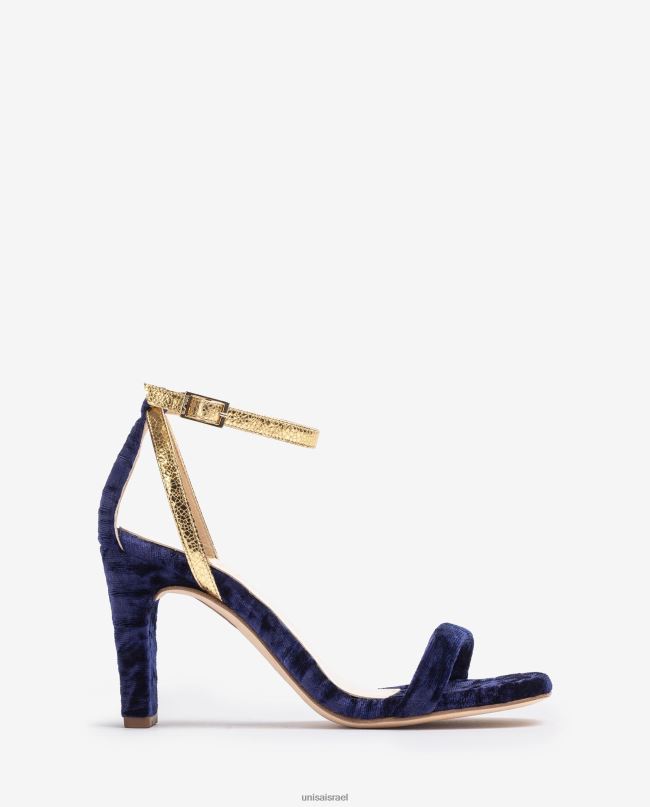 Unisa סנדל קטיפה כְּחוֹל נשים V2BP21315