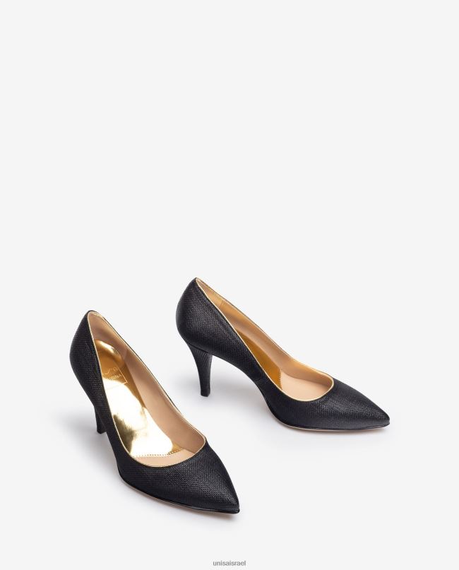 Unisa משאבה תוצרת רפיה שָׁחוֹר נשים V2BP21323