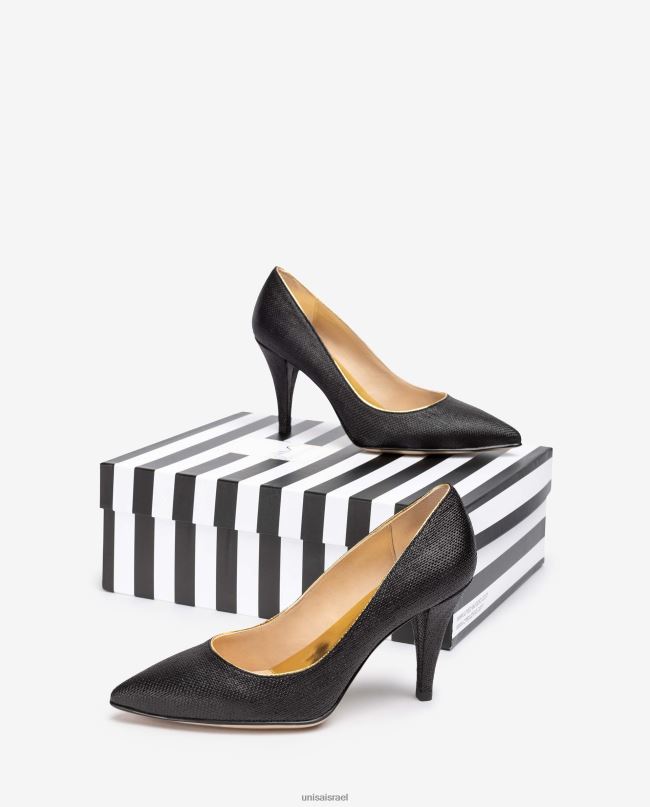 Unisa משאבה תוצרת רפיה שָׁחוֹר נשים V2BP21323