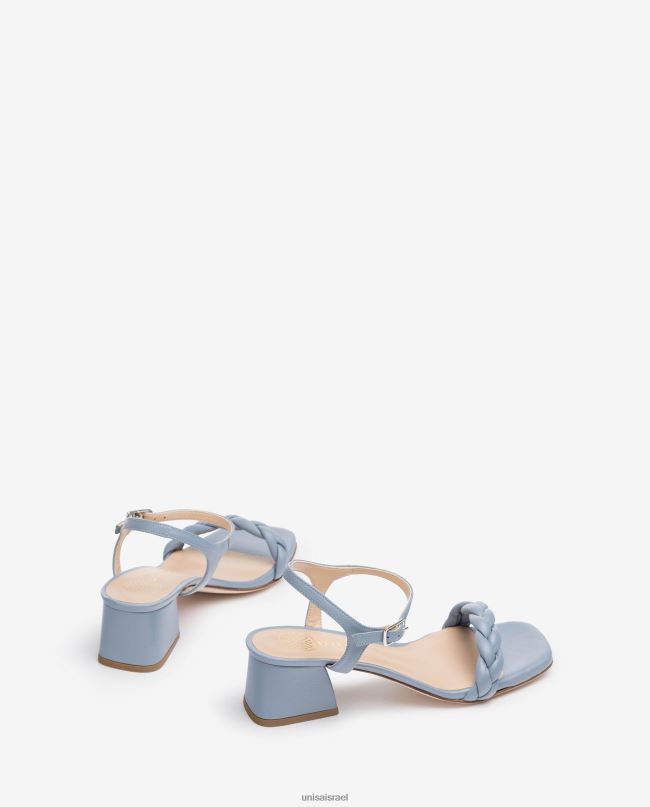 Unisa סנדל עם רצועה קלועה כְּחוֹל נשים V2BP2147
