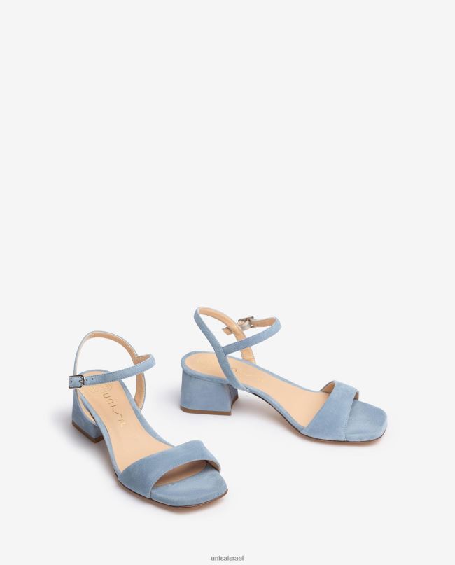 Unisa סנדל עם עקב רחב כְּחוֹל נשים V2BP2155