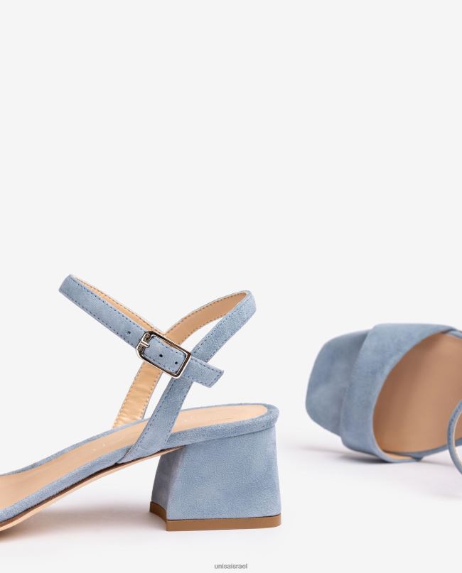 Unisa סנדל עם עקב רחב כְּחוֹל נשים V2BP2155