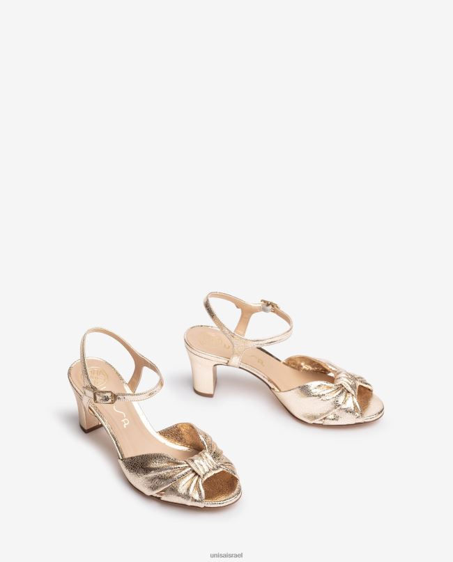 Unisa סנדל חכם בעל אפקט מתכתי אופנה נשים V2BP2175