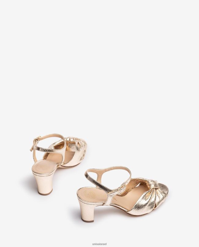 Unisa סנדל חכם בעל אפקט מתכתי אופנה נשים V2BP2175