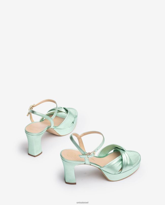 Unisa סנדל עם רצועות מוצלבות רחבות כְּחוֹל נשים V2BP218