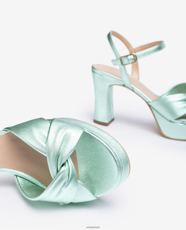 Unisa סנדל עם רצועות מוצלבות רחבות כְּחוֹל נשים V2BP218