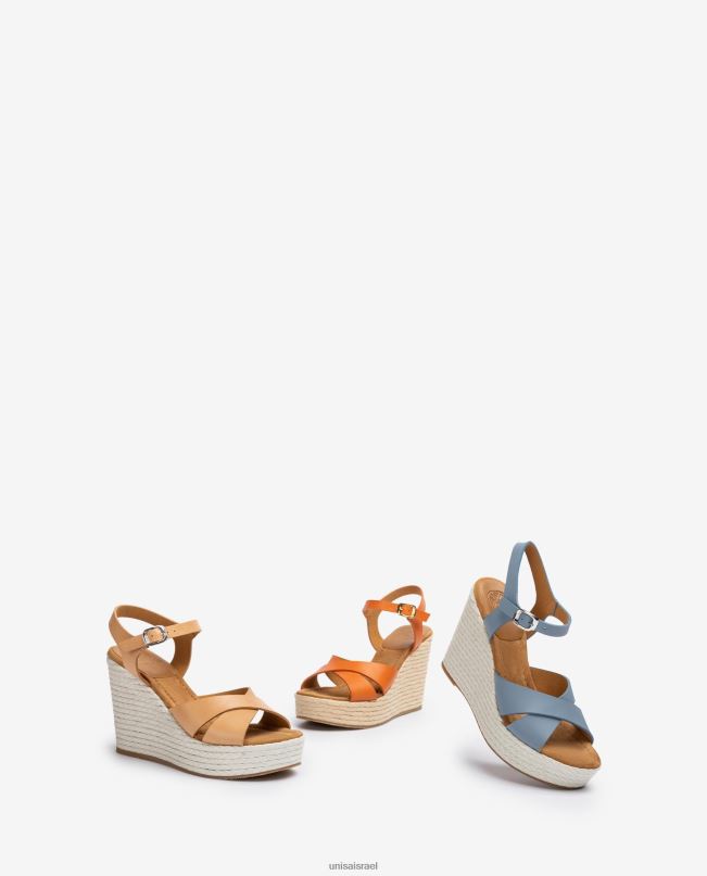 Unisa סנדל טריז גבוה כְּחוֹל נשים V2BP2191