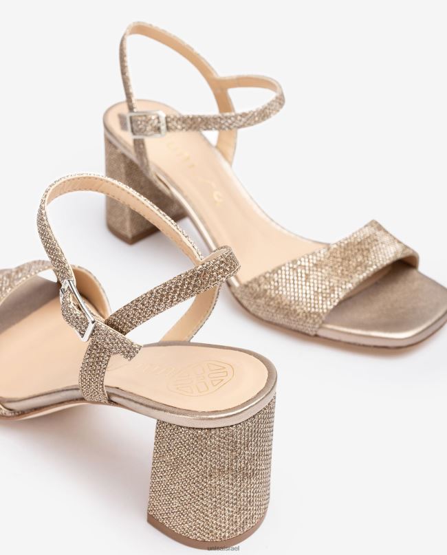 Unisa סנדל סוליה מרובעת בְּרוֹנזָה נשים V2BP2202