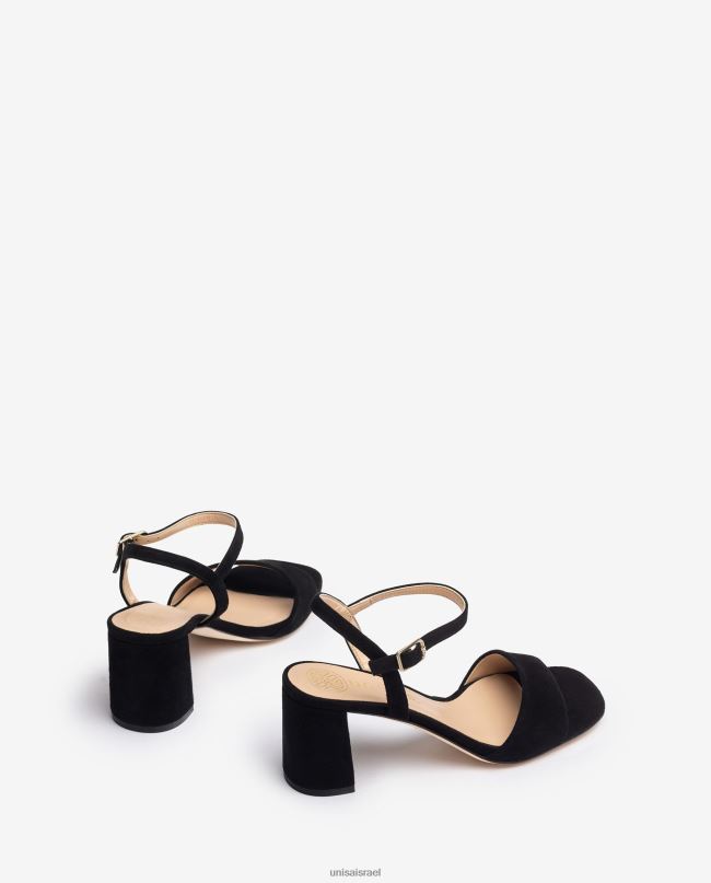 Unisa סנדל סוליה מרובעת שָׁחוֹר נשים V2BP2205