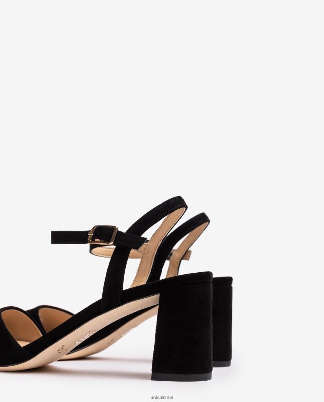 Unisa סנדל סוליה מרובעת שָׁחוֹר נשים V2BP2205