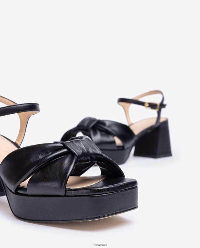 Unisa סנדל עם עקב ופלטפורמה אופנה נשים V2BP2210