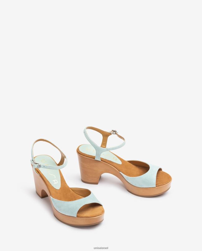 Unisa סנדל זמש חצי טריז מְעוּדָן נשים V2BP2228