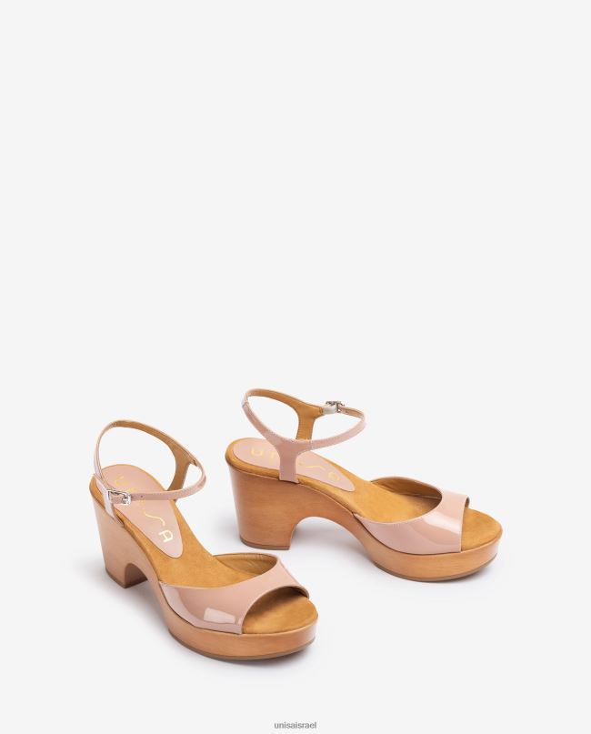 Unisa סנדל פטנט חצי טריז מְעוּדָן נשים V2BP2230