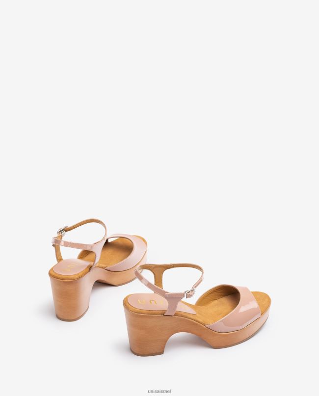 Unisa סנדל פטנט חצי טריז מְעוּדָן נשים V2BP2230