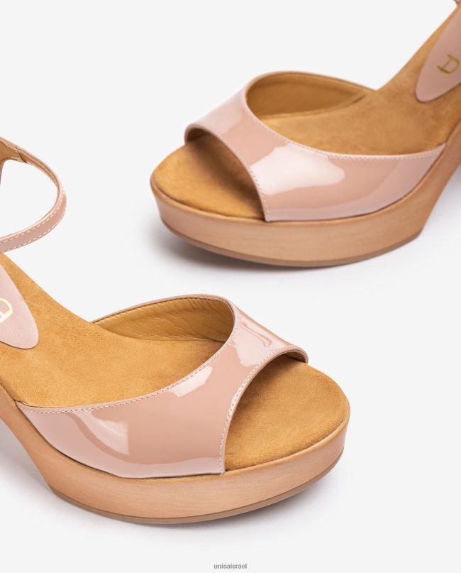 Unisa סנדל פטנט חצי טריז מְעוּדָן נשים V2BP2230