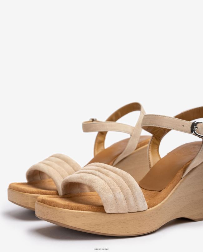 Unisa סנדל טריז עם אצבע מרובעת אופנה נשים V2BP2241