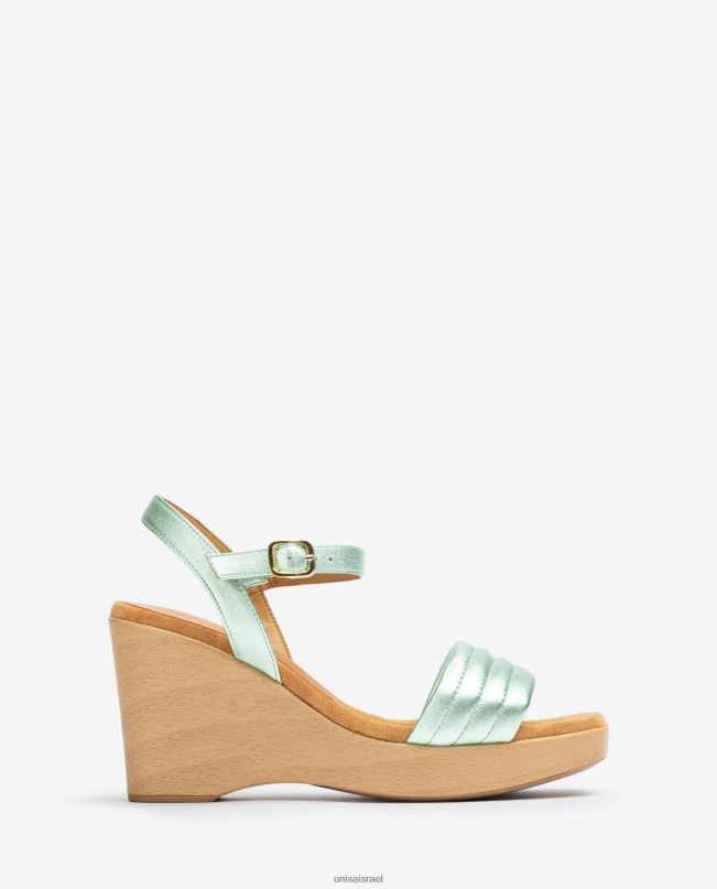 Unisa סנדל טריז עם אצבע מרובעת כְּחוֹל נשים V2BP2242
