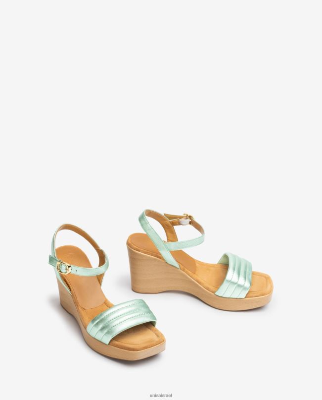 Unisa סנדל טריז עם אצבע מרובעת כְּחוֹל נשים V2BP2242