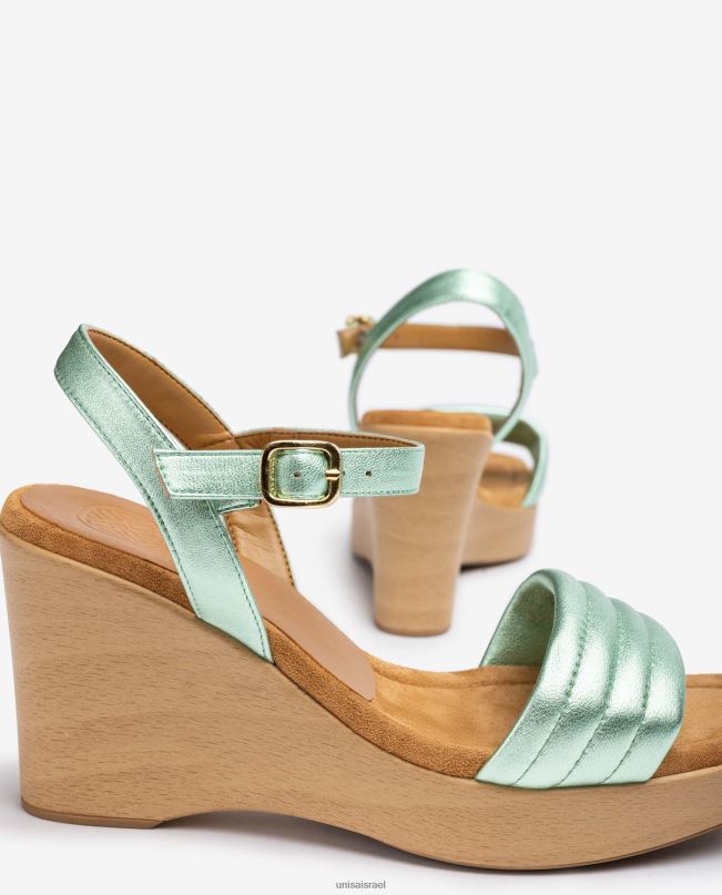 Unisa סנדל טריז עם אצבע מרובעת כְּחוֹל נשים V2BP2242