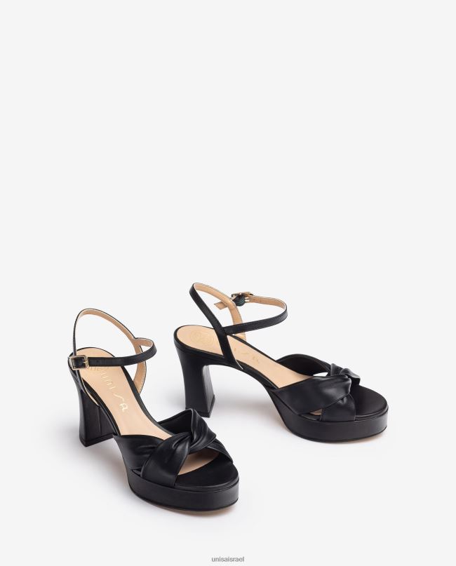 Unisa סנדל עם רצועות מוצלבות רחבות אופנה נשים V2BP224